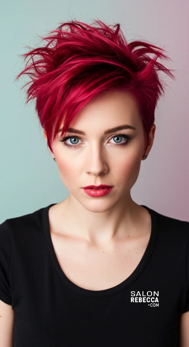 6. Tousled Red Pixie | Radiant Red Locks: Embracing The Beauty Of Natural