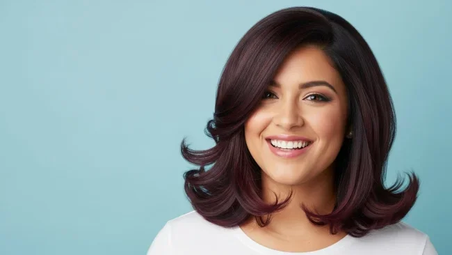 10. Angled Collarbone Cut | Flattering Haircuts For Chubby Faces And Thick Hair