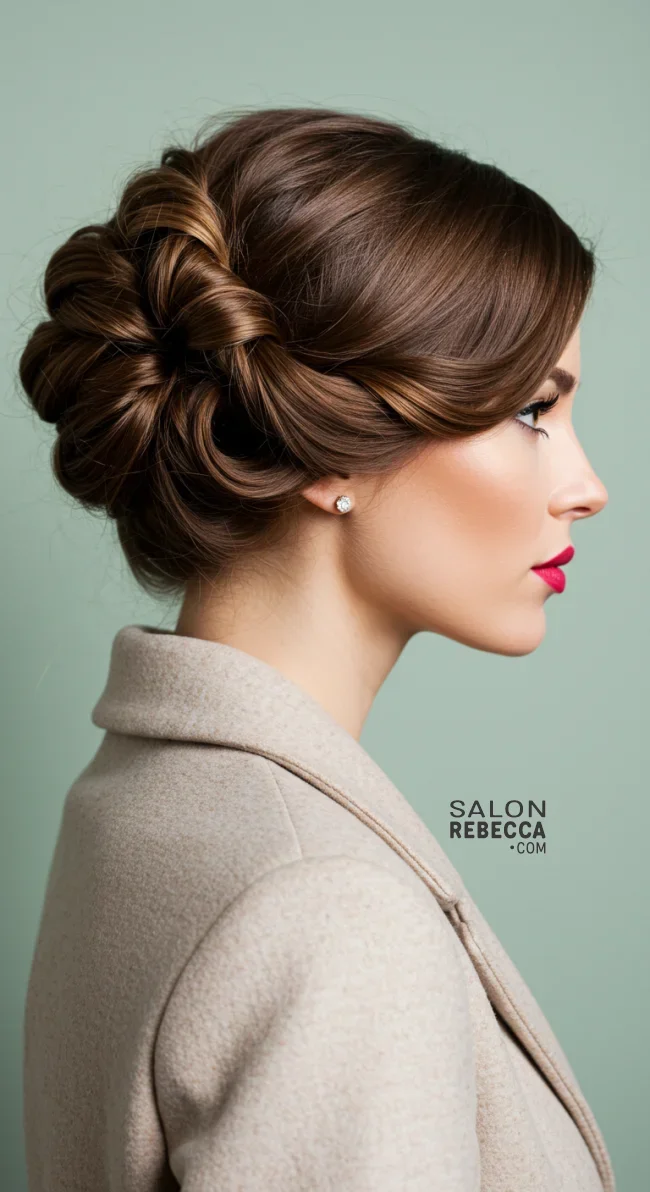 10. Classic French Twist | Winter Hairstyles: Embrace The Season With Chic And Cozy Looks