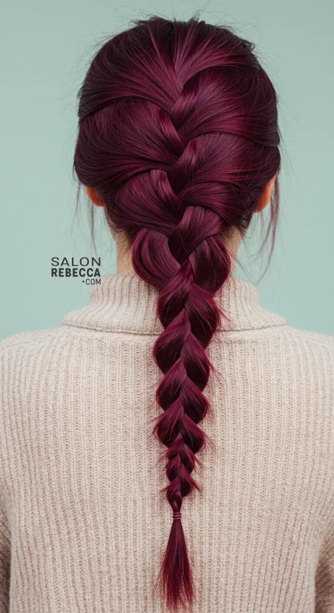 6. Elegant Fishtail Braid | Winter Hairstyles: Embrace The Season With Chic And Cozy Looks