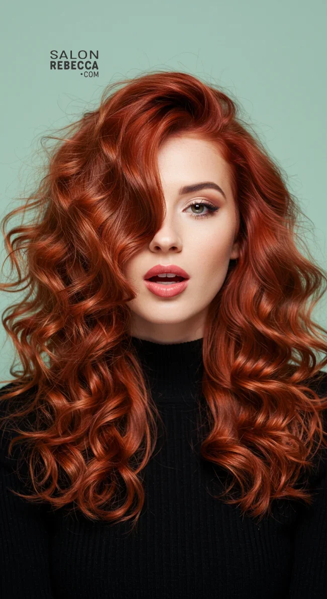 11. Voluminous Side Curls | Winter Hairstyles: Embrace The Season With Chic And Cozy Looks