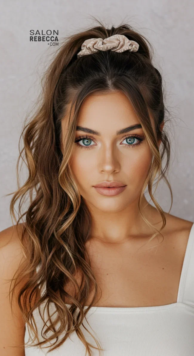 10. Side Ponytail | Why Statement Scrunchies Are The Ultimate Hair Accessory For Every Occasion!
