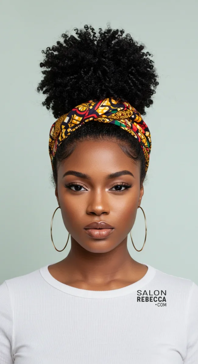 8. Wrapped Top Knot | Scarf Chic: Elevate Your Style With A Scarf In Your Hair