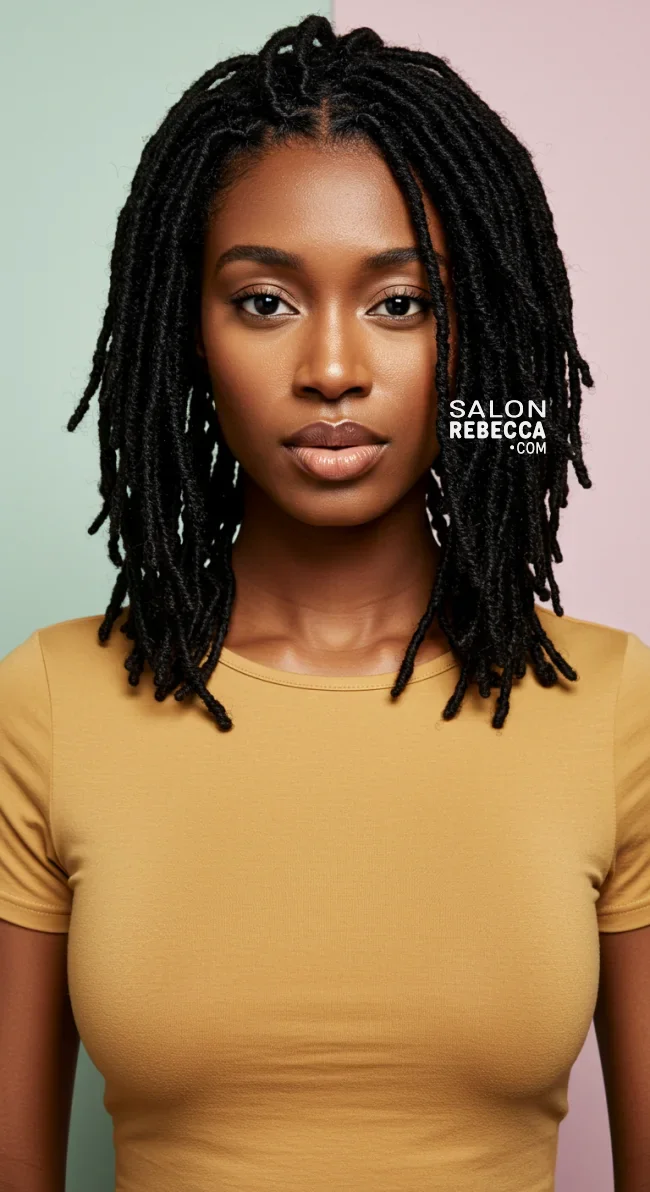 11. Sisterlocks | 15 Top Hairstyles For Black Women (Trending For 2025)