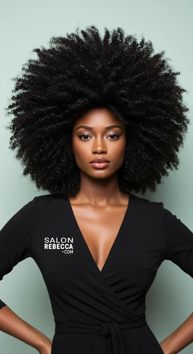 9. Big Afro | 15 Top Hairstyles For Black Women (Trending For 2025)