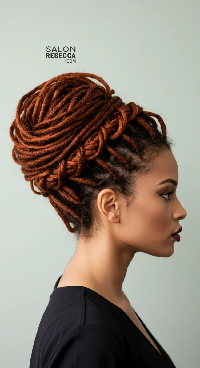 9. Dreadlock Updo | Dreadlocks: Dive Into The World Of Trendsetting Hairstyles