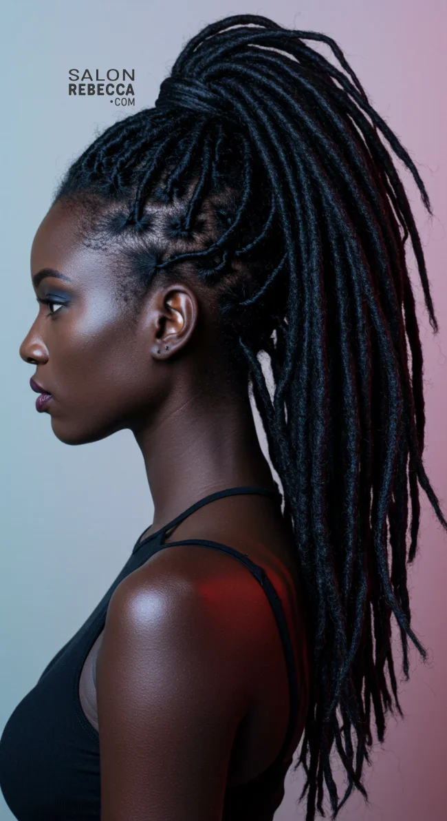 8. Dreadlock Ponytail | Dreadlocks: Dive Into The World Of Trendsetting Hairstyles