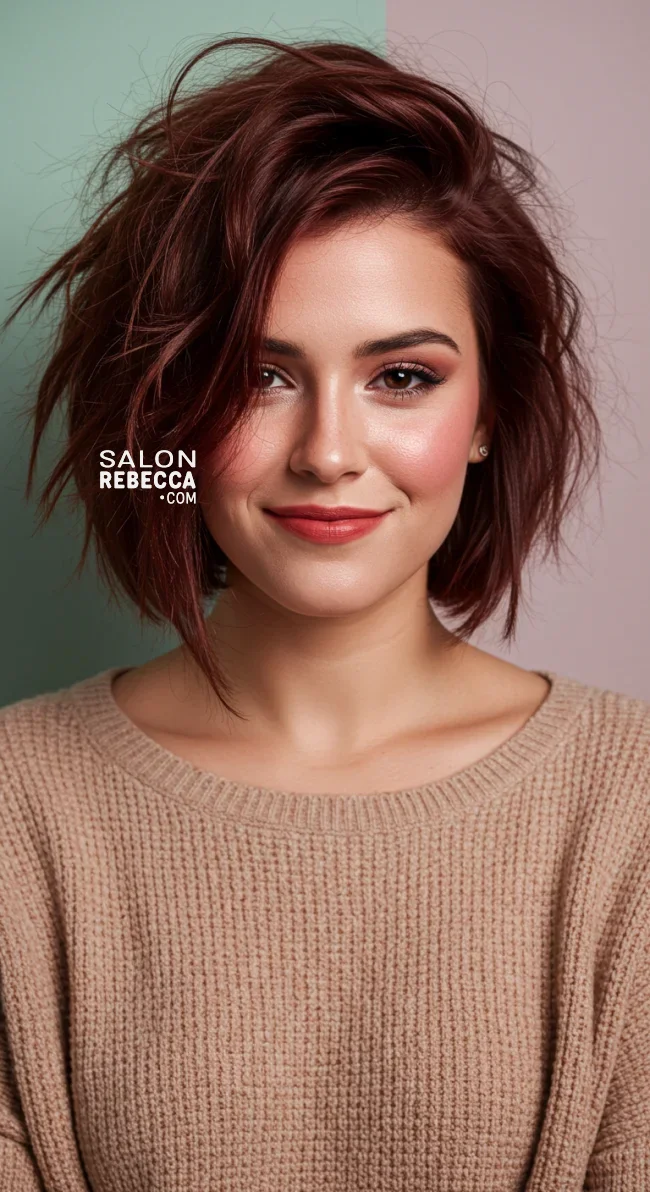 3. Bedhead Bob | Embrace Effortless Charm With Messy Hairstyles