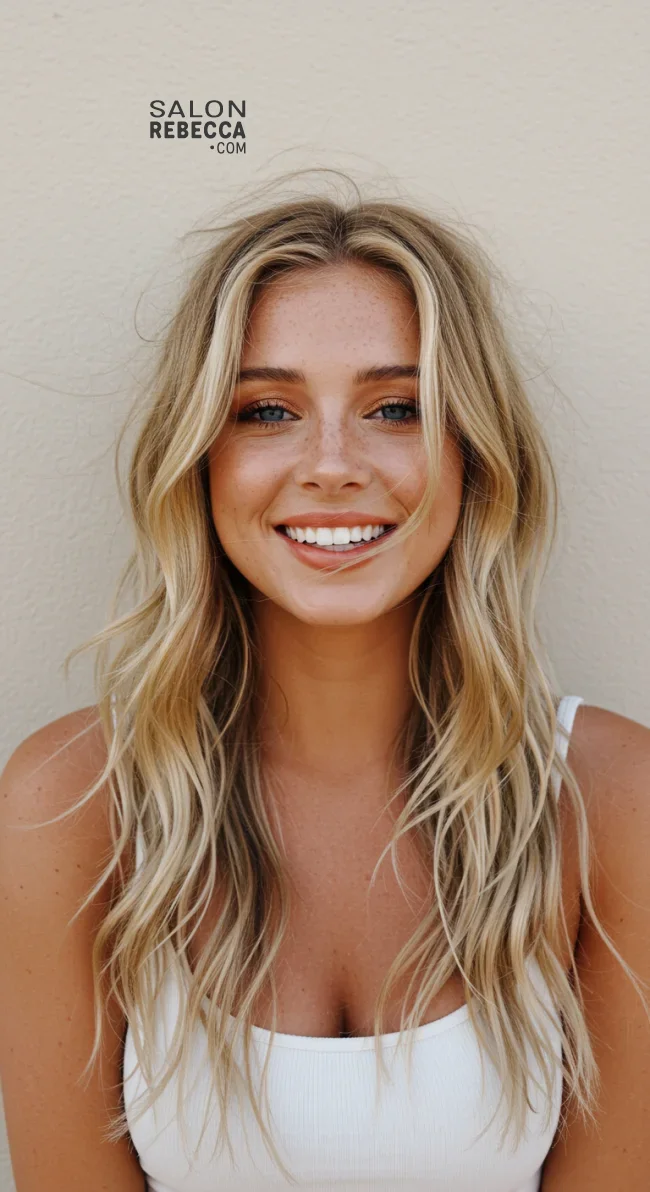 2. Beachy Waves | Embrace Effortless Charm With Messy Hairstyles