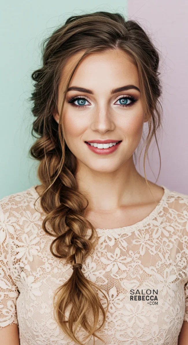 14. Messy Fishtail Braid | Embrace Effortless Charm With Messy Hairstyles