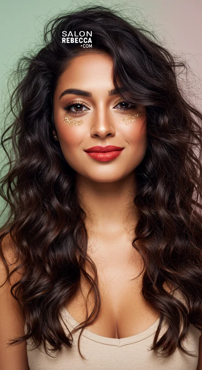 8. Loose, Tousled Curls | Embrace Effortless Charm With Messy Hairstyles