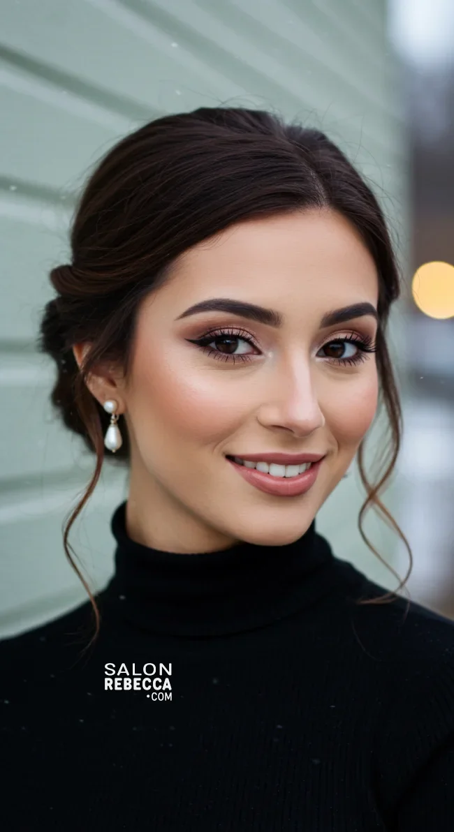 4. Classic French Twist | Elegant Winter Hairstyles With Celebrities: Embrace The Season In Style