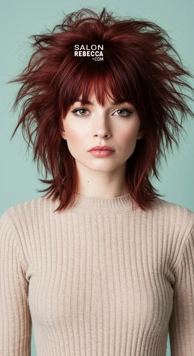 8. Layered Wolf Cut | Wolf Cut: A Fierce Trend Every Woman Desires
