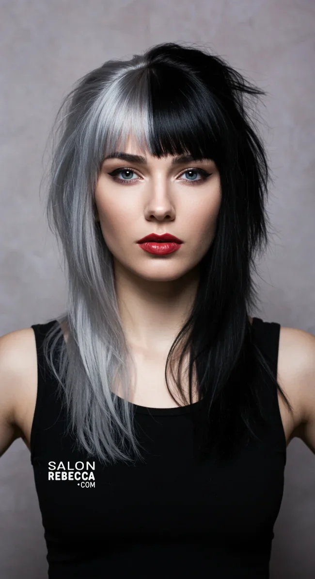 12. Asymmetrical Wolf Cut | Wolf Cut: A Fierce Trend Every Woman Desires