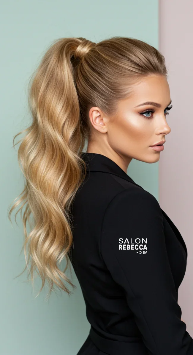 8. Voluminous High Ponytail | 8 Best Preppy Hairstyles: The Best Styles For A Classic Look