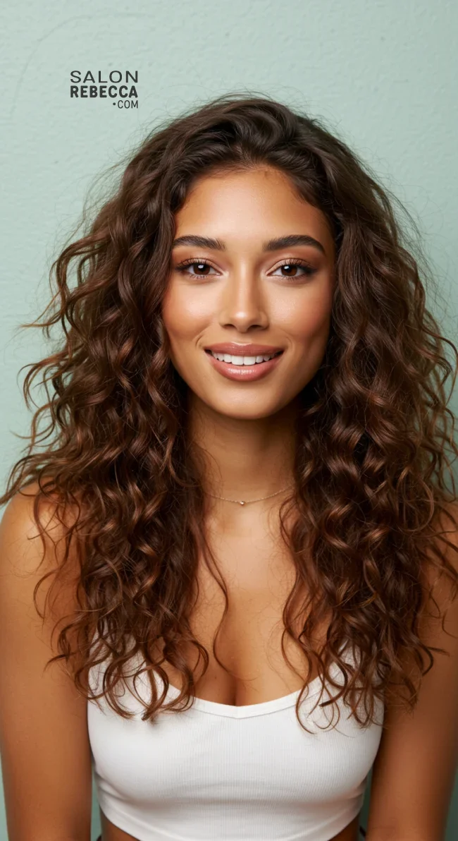 1. Soft Curls with Volume | Hairstyles For Long Face Shape: A Guide To Flattering And Trendy Looks