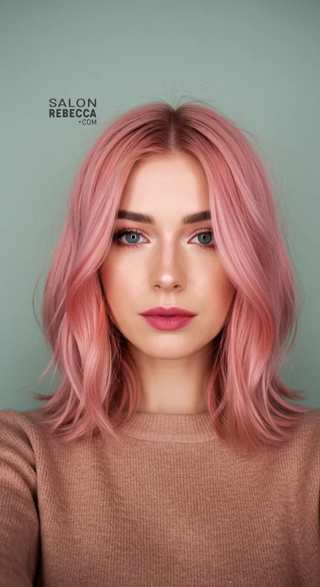 14. Rose Gold Radiance | 15 Most Important Hair Color Trends For Winter 2025