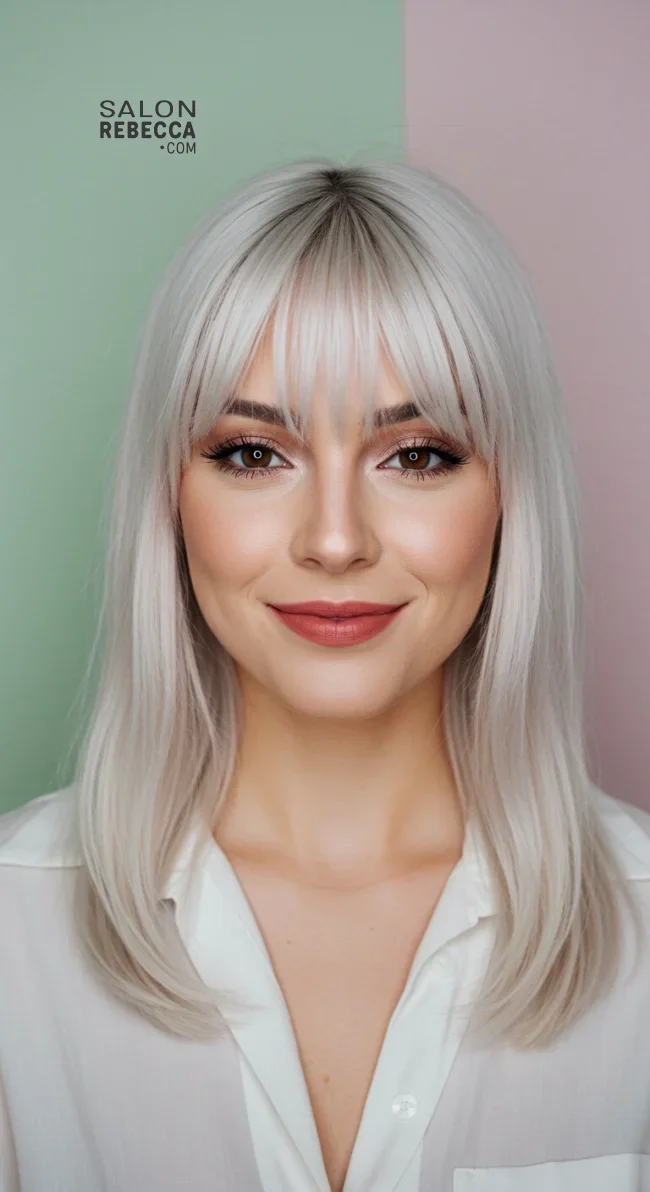 7. Arched Bangs | Ultimate Guide To Bangs And Fringe Hairstyles For Trendsetters