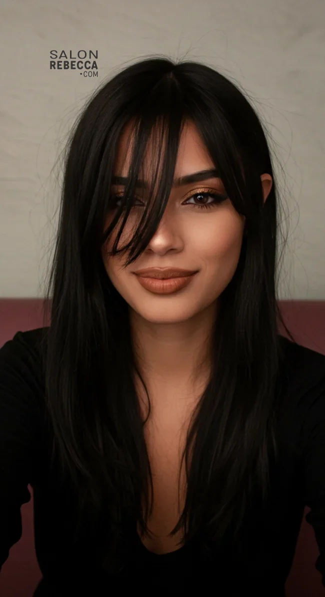 10. Peek-a-Boo Bangs | Ultimate Guide To Bangs And Fringe Hairstyles For Trendsetters