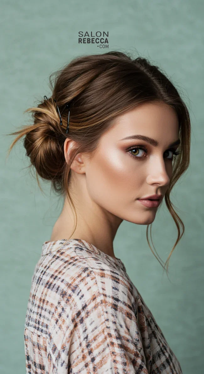 14. Soft Pinned Updo | How To Tie Up Your Hair Without Damaging It? A Guide To Gentle Hairstyling