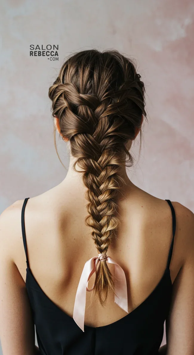 5. Loose French Braid | How To Tie Up Your Hair Without Damaging It? A Guide To Gentle Hairstyling