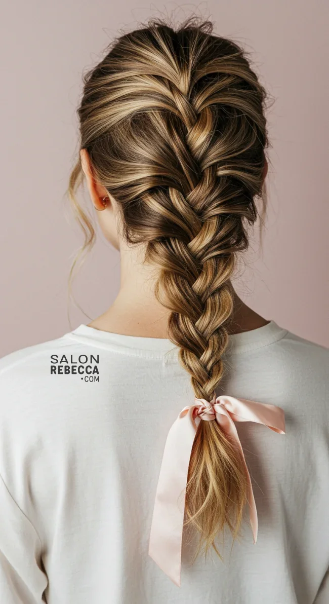 15. Braided Ponytail | How To Tie Up Your Hair Without Damaging It? A Guide To Gentle Hairstyling