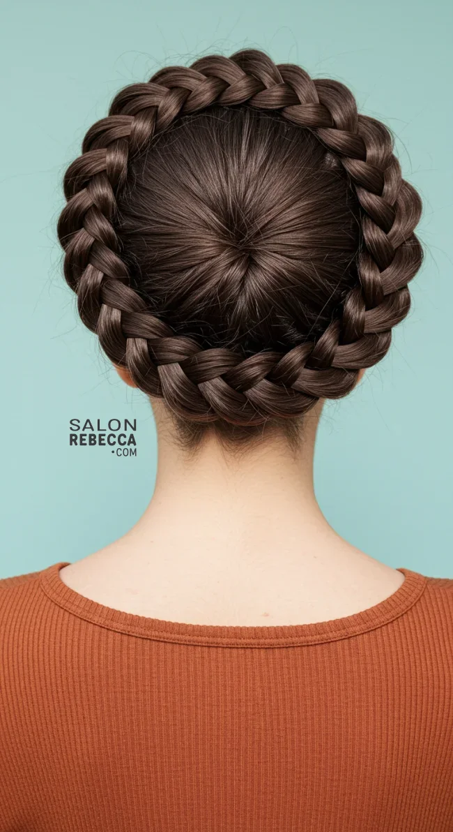 6. Halo Braid | 14 Best Braided Hairstyles To Transform Your Look