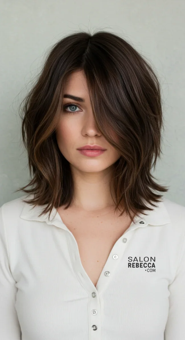 2. Modern Layered Shag | Trendiest Shaggy Haircuts Of 2025: 15 Must-Try Looks!