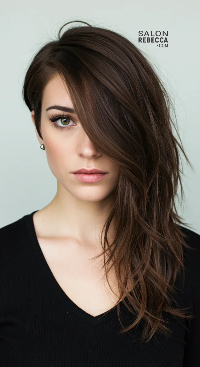 9. Asymmetrical Shag | Trendiest Shaggy Haircuts Of 2025: 15 Must-Try Looks!