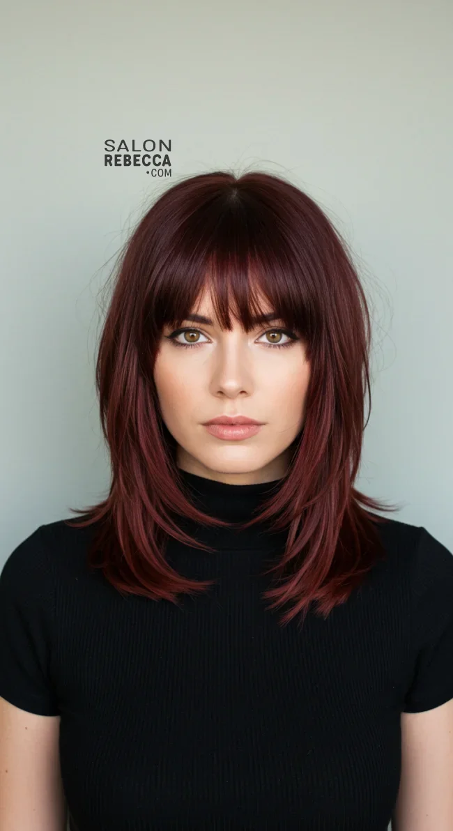 7. Blunt Shag | Trendiest Shaggy Haircuts Of 2025: 15 Must-Try Looks!