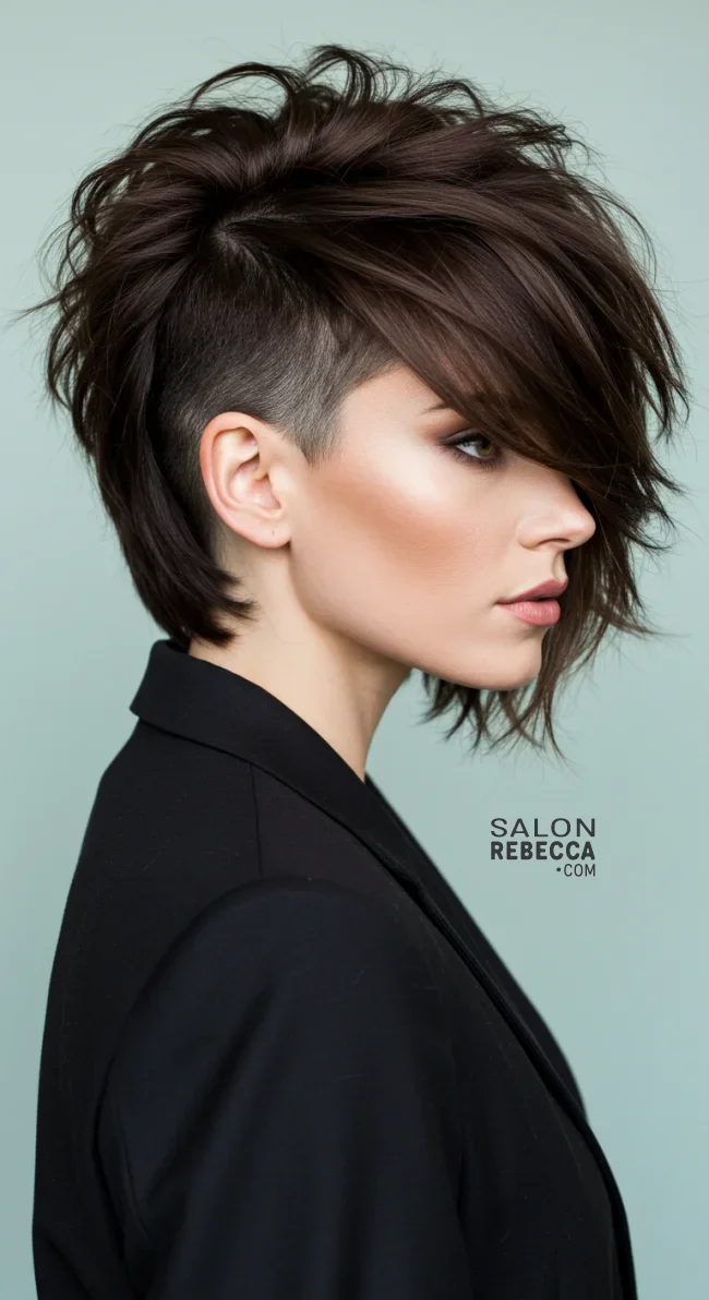 15. Undercut Shag | Trendiest Shaggy Haircuts Of 2025: 15 Must-Try Looks!