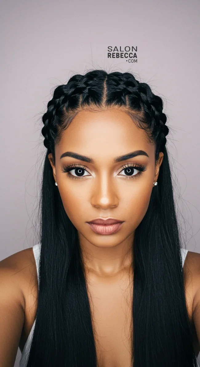 5. Crown Braid | 15 Different Types Of Braids With Inspirational Examples