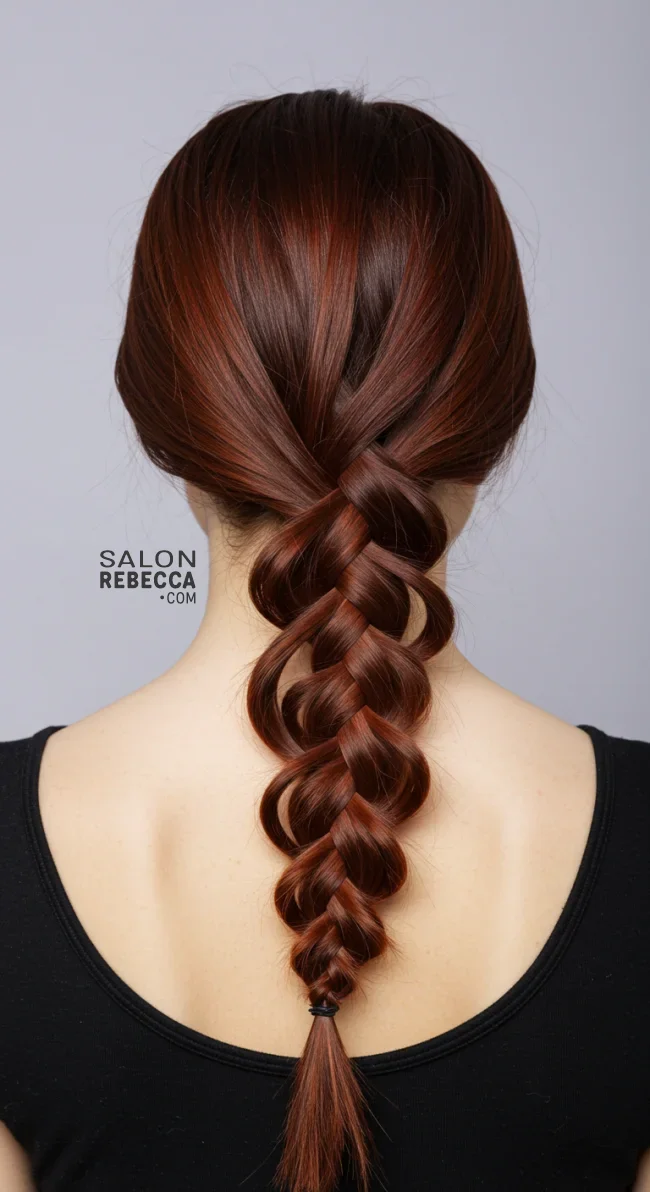 8. Five-Strand Braid | 15 Different Types Of Braids With Inspirational Examples