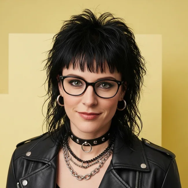 3. Jet Black Mullet-Shag Hybrid | 10 Modern Shag Haircuts That Will Rule 2026 (For Every Face Shape)