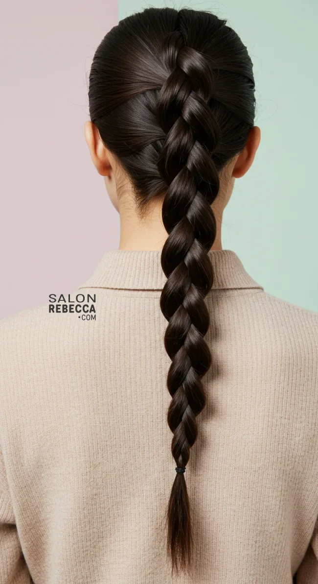4. Braided Ponytail | Ponytail Hairstyles: Elevate Your Look With These 15 Styles In 2025