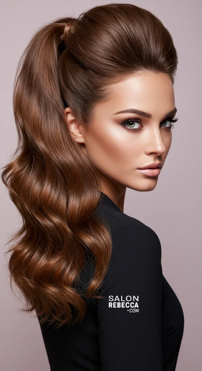 13. Voluminous Ponytail | Ponytail Hairstyles: Elevate Your Look With These 15 Styles In 2025