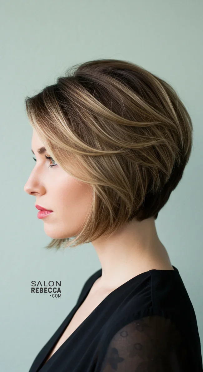 10. Stacked Bob | 10 Hot Ideas Of Short Hairstyles For Ladies