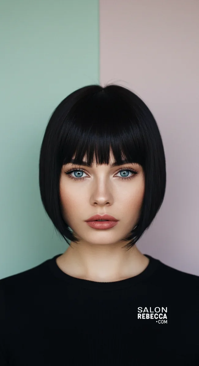 6. Blunt Bob | 10 Hot Ideas Of Short Hairstyles For Ladies