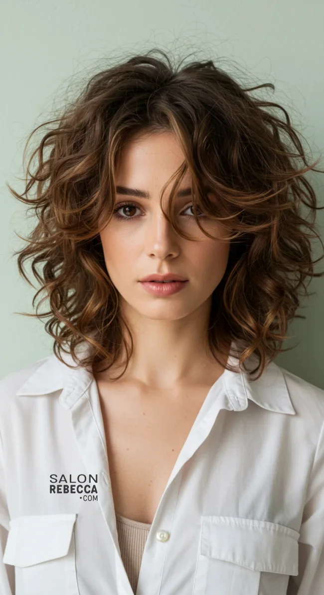 4. Curly Shag | 10 Hot Ideas Of Short Hairstyles For Ladies