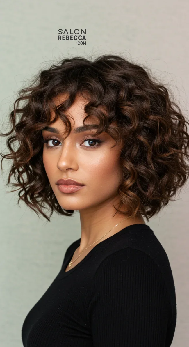 5. Soft Curly Bob | Soft Bob: Low-Maintenance And Versatile Style - Perfect For Every Season