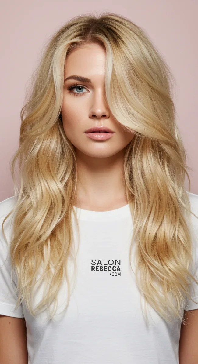 14. Voluminous Blonde Blowout | Stunning Blonde Hairstyles To Elevate Your Look