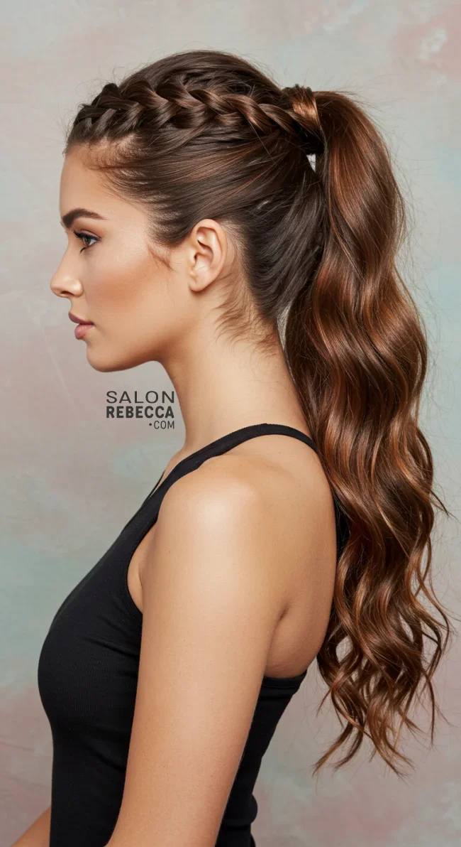 3. Dutch Braid Ponytail | 6 Easy Dutch Braid Hairstyles - Mastering On Style