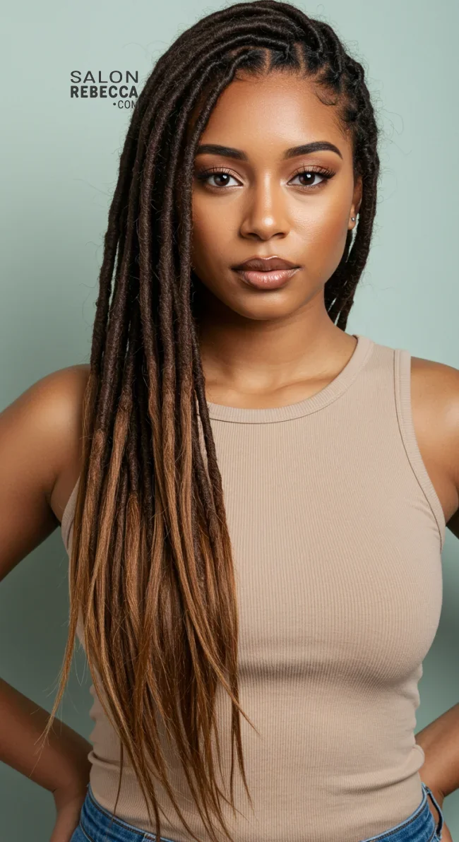 5. Long Straight Locks | Cappuccino Bronde Is The New Hair Color Trend