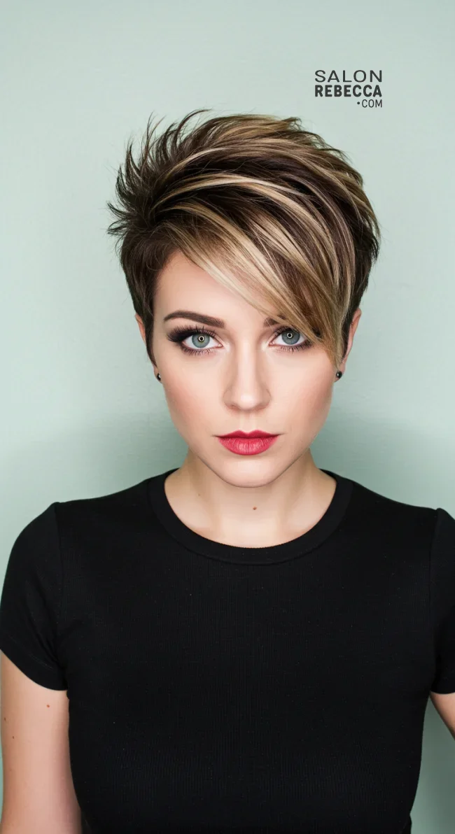 7. Pixie Cut | Cappuccino Bronde Is The New Hair Color Trend