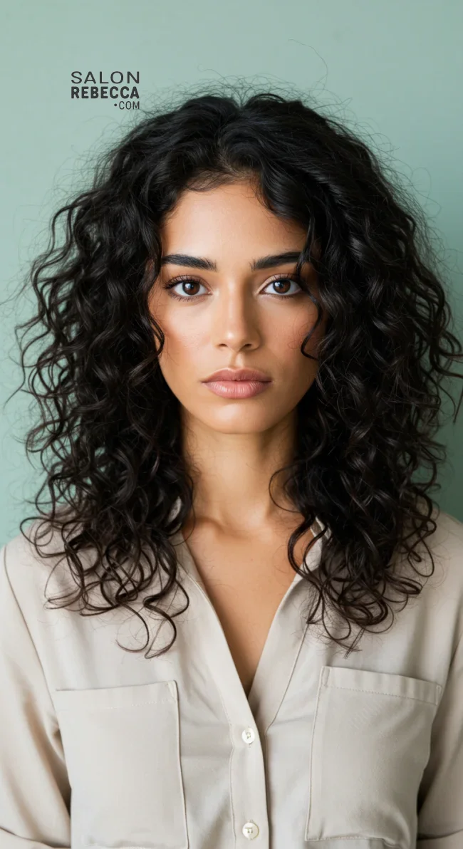 6. Curly Layered Hair | 15 Layered Haircuts Are Still The Best For Every Hair Length