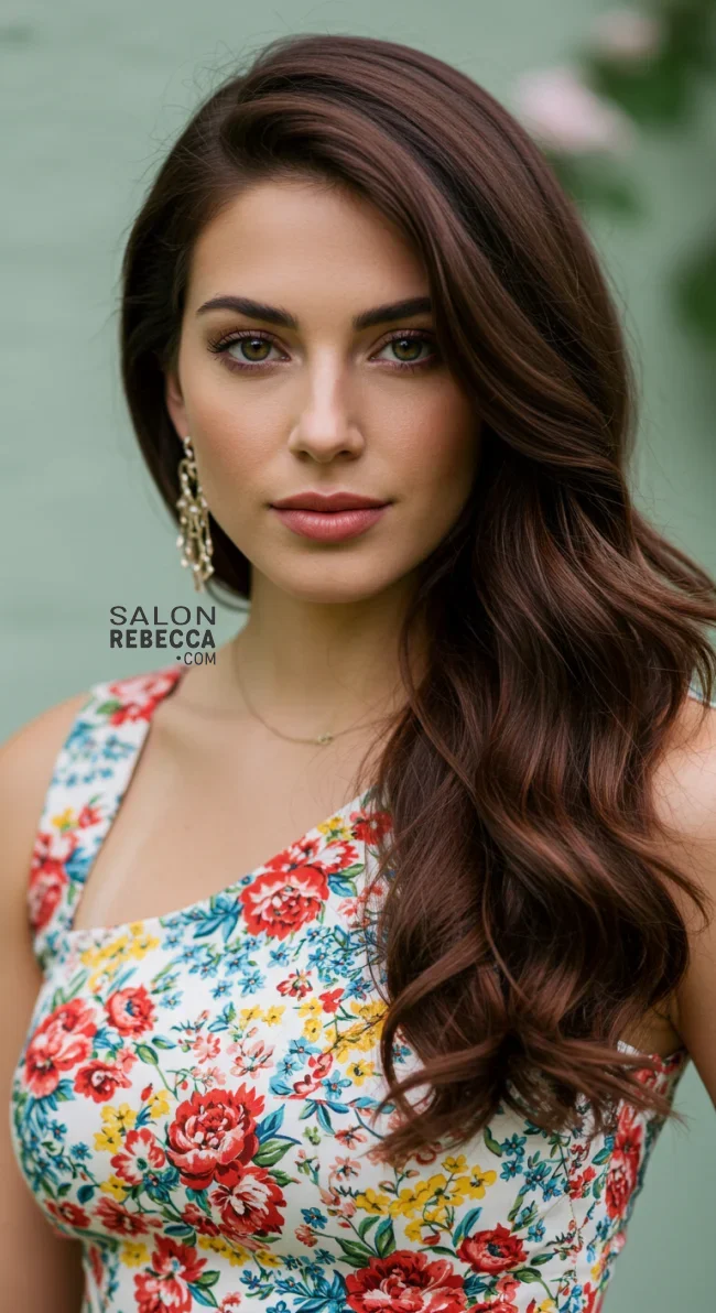 11. Side-Swept Romantic Curls | 15 Unique Spring Hairstyles – Best Spring Trends