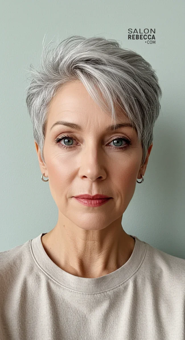 1. Short Pixie Cut | 15 Trendy Hairstyles For Older Women To Spice Up Their Look
