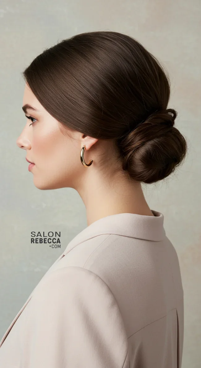 2. Chignon | Top 15 Modern Updo Hairstyles: Styling Tips And Trend Insights
