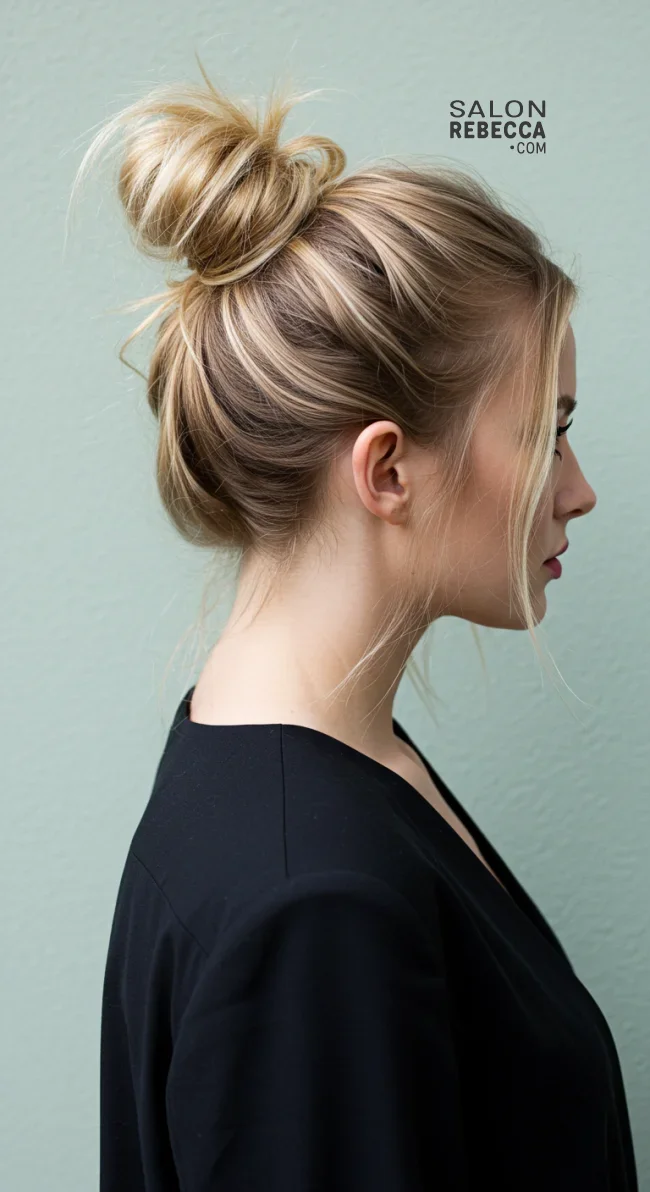 3. Messy Bun | Top 15 Modern Updo Hairstyles: Styling Tips And Trend Insights