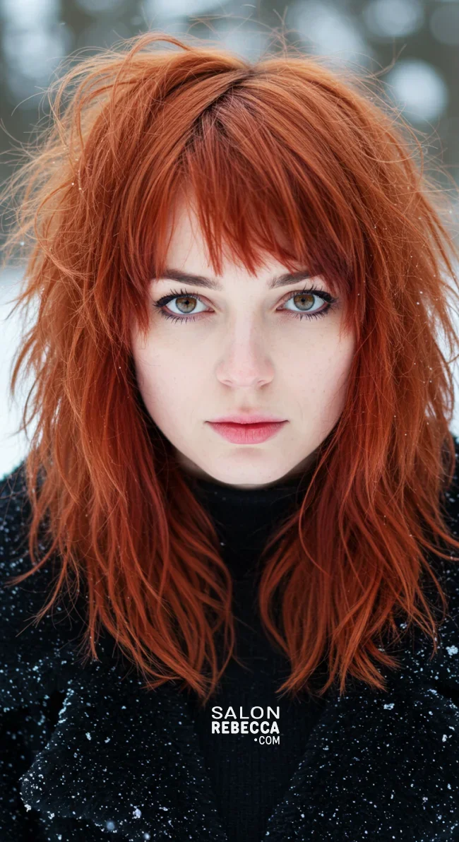 9. Choppy Shag Cut | 15 Winter Haircut Trends To Jump On Right Now